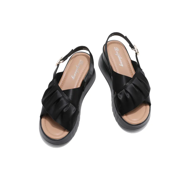 BAIJIHONG Stylish Sandal 7.5cm Women's-3