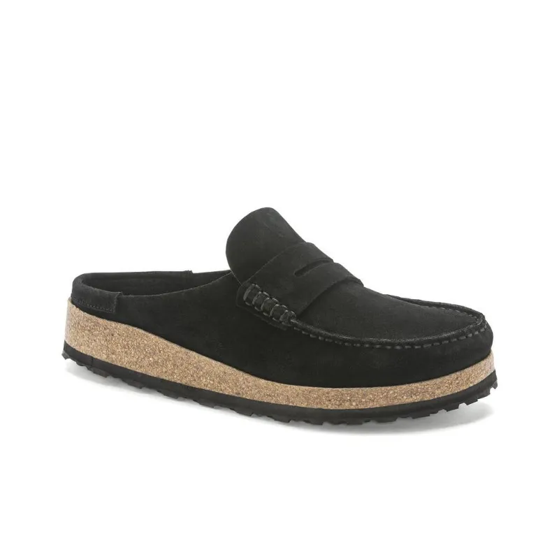 Birkenstock Naples Black Suede-1