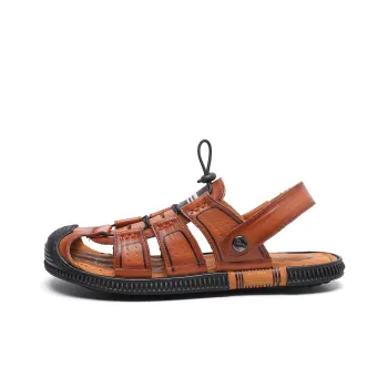 TRUMPPIPE Stylish Sandals Men's Brown