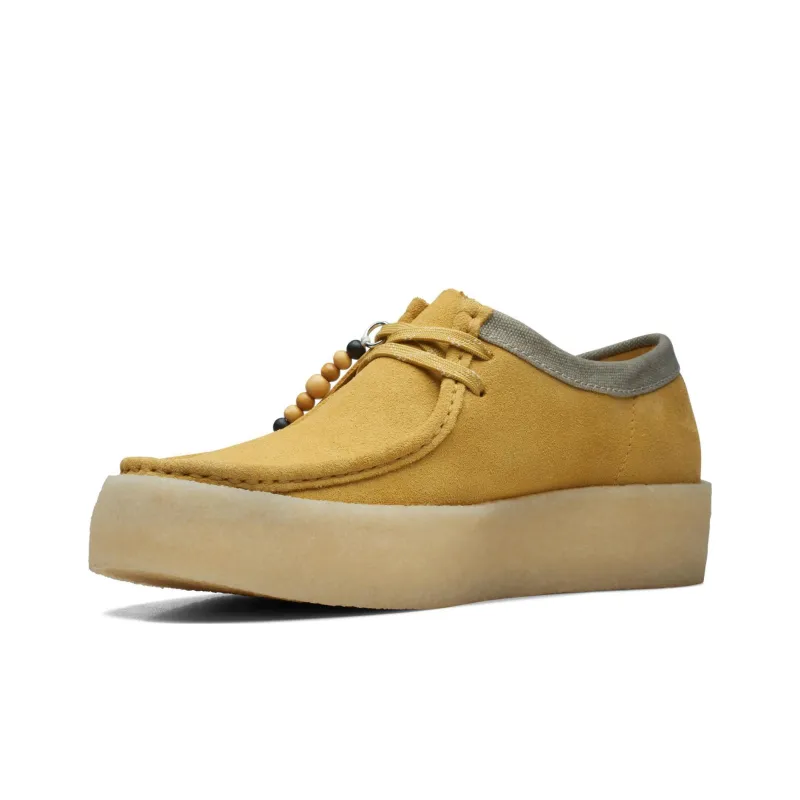clarks Originals Wooden-beads Suede Boat Shoes-3