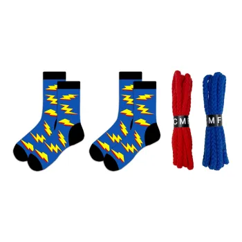 CMFY Shoelaces Unisex Blue Black