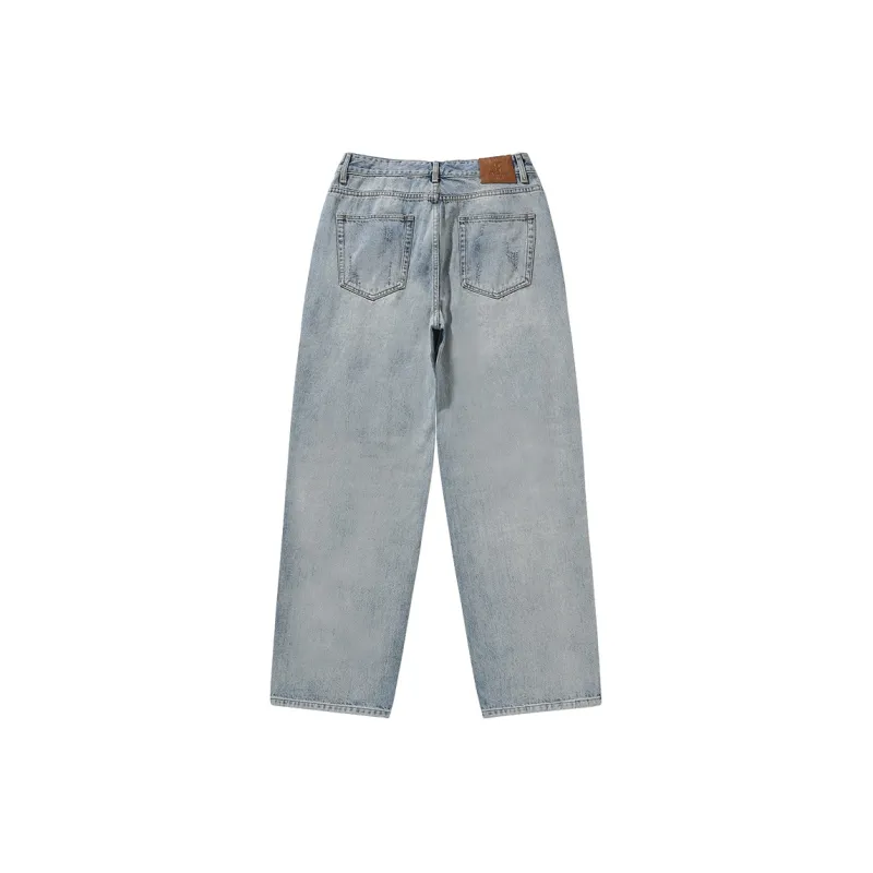 BJHG Jeans Unisex Washed Blue-1