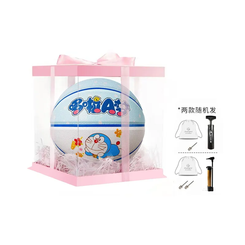 Kuangmi x Doraemon PU Basketball Multicolor Size 7 Training Match Unisex-4