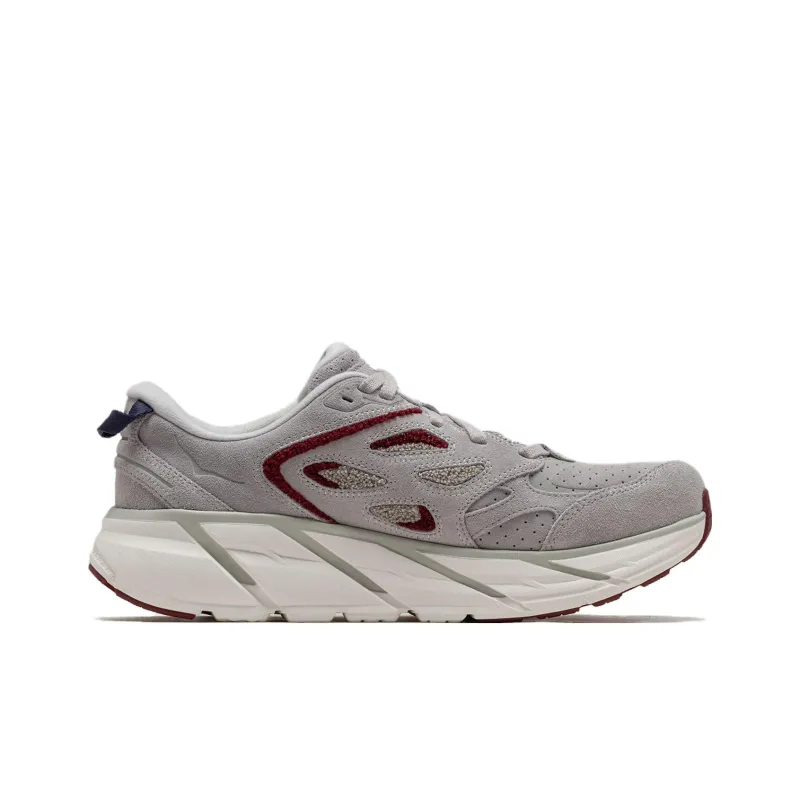HOKA ONE ONE Clifton L Embroidery 'Lunar Rock Cabernet'-1
