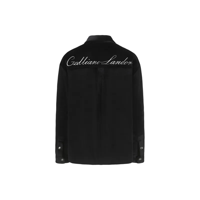 GALLIANO LANDOR Jacket Men's Black-1