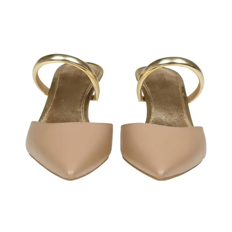 MICHAEL KORS Wrap-toe Slippers Women's Pink-1