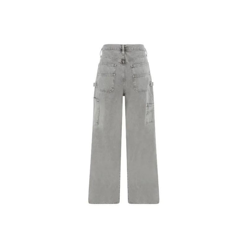 AGOLDE Magda Low Rise Wide Leg Jeans-1
