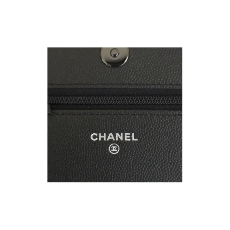 CHANEL Leboy Cow Leather Shoulder Bag, Crossbody Bag Women's Black-6
