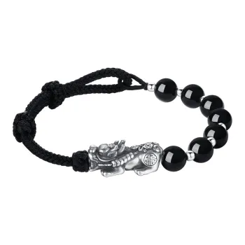MUSTKOO 999 Fine Silver Bracelets Unisex