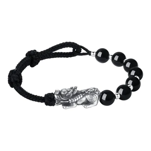 MUSTKOO 999 Fine Silver Bracelets Unisex