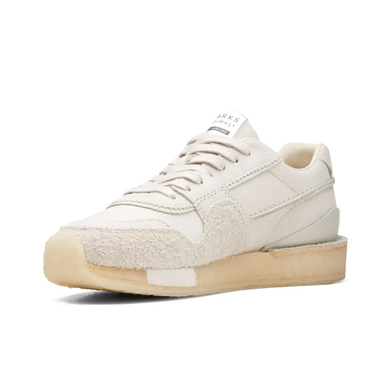 Clarks Low Top Sports Casual Shoes Women's White-2
