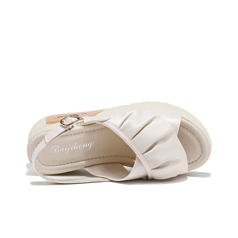 BAIJIHONG Stylish Sandal 7.5cm Women's-11