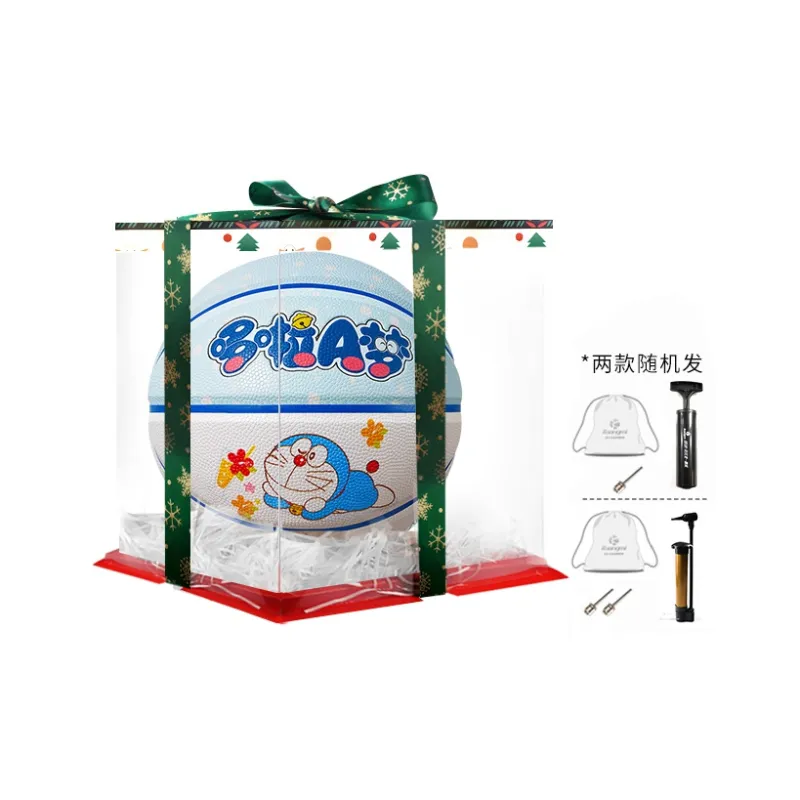 Kuangmi x Doraemon PU Basketball Multicolor Size 7 Training Match Unisex-5