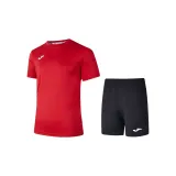 Red (Red T-shirt and Black Shorts)