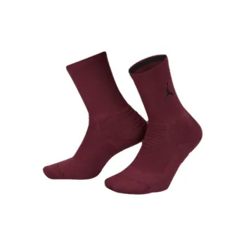 Jordan Mid Calf Socks Men's 1 Pack Cherrywood Red