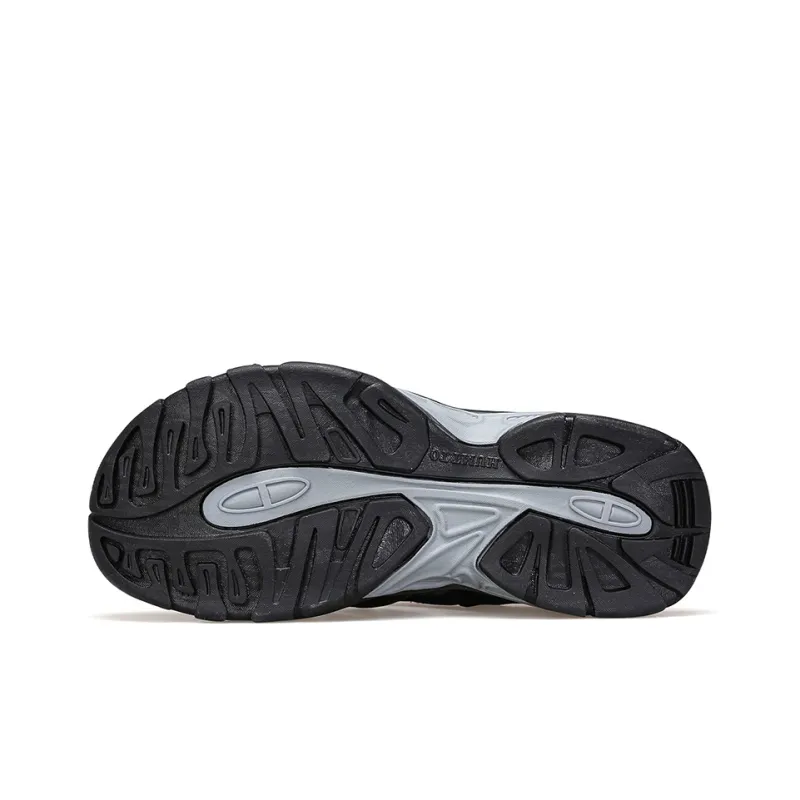 HUMTTO Beach River Trekking Shoes Breathable And Lightweight Sports Sandals Men's Black Gray-4