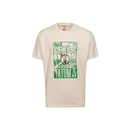 NBA Boston Celtics Team T-Shirts Men Apricot