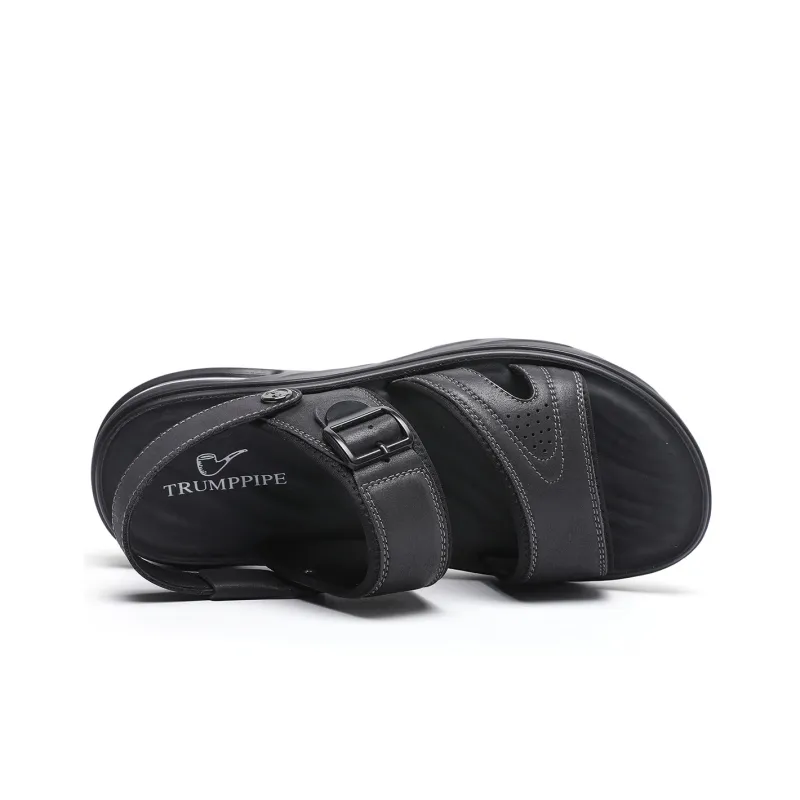 TRUMPPIPE Stylish Sandals Men's Black-2