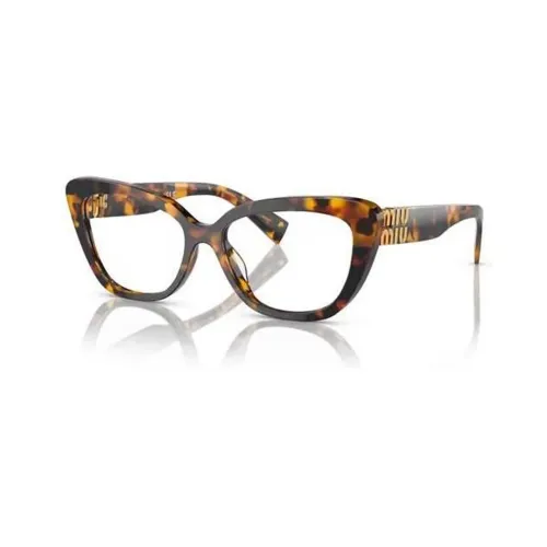 MIU MIU Eyewear Tortoiseshell-effect Cat-eye Glasses