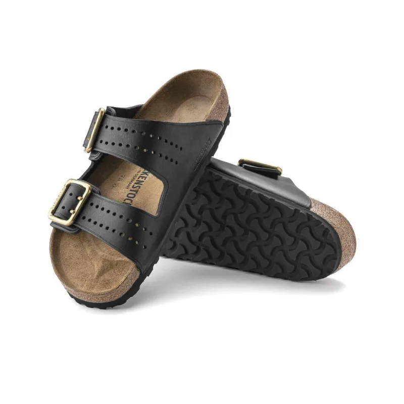Birkenstock Arizona Bold Leather Sandals 'Black'-4