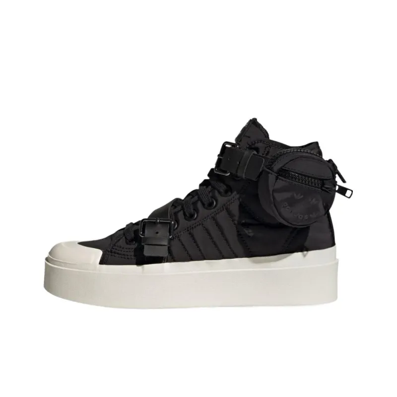 Adidas Nizza Bonega Mid 'Black' Women's-0