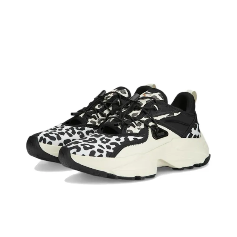 PUMA Orchid Sandals Animal 'Pristine Black' Women's-2