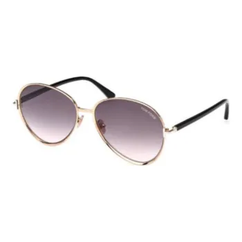 TOM FORD Aviator Frame Sunglasses