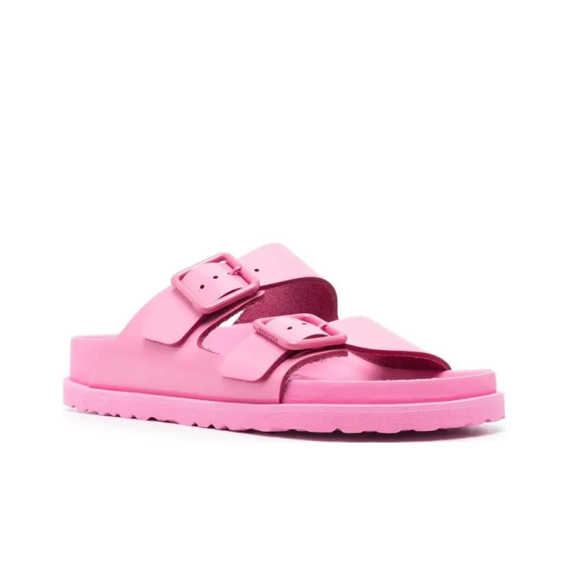 Birkenstock Logo embossed Open toe Slides Women's-1