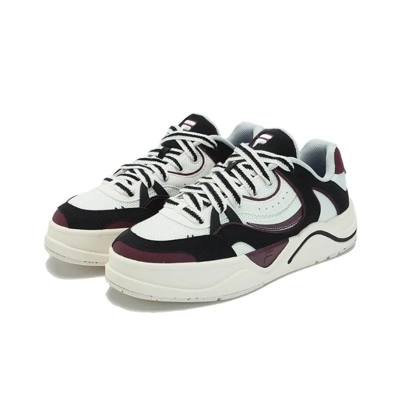 FILA FUSION Bank Dx Skate Shoes 'Black White'-1