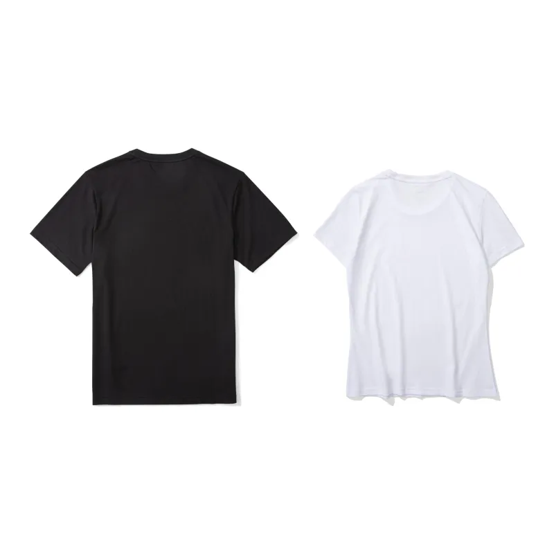 LINING T-Shirts Unisex 2 Pack Black+White-1