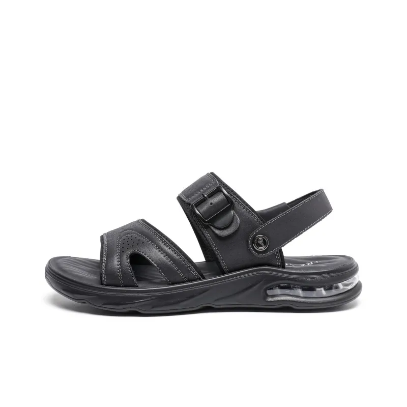 TRUMPPIPE Stylish Sandals Men's Black-0