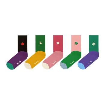 Duanmei Unisex Mid Calf Socks