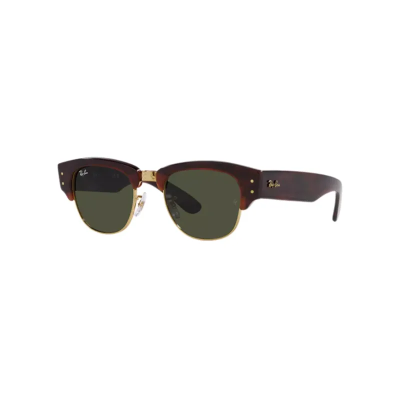 RayBan Injection-Molded Irregular Shape Sunglasses Unisex Brown-0