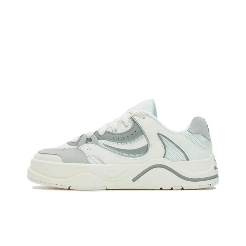 FILA FUSION Bank Dx Skate Shoes 'White Grey'-0