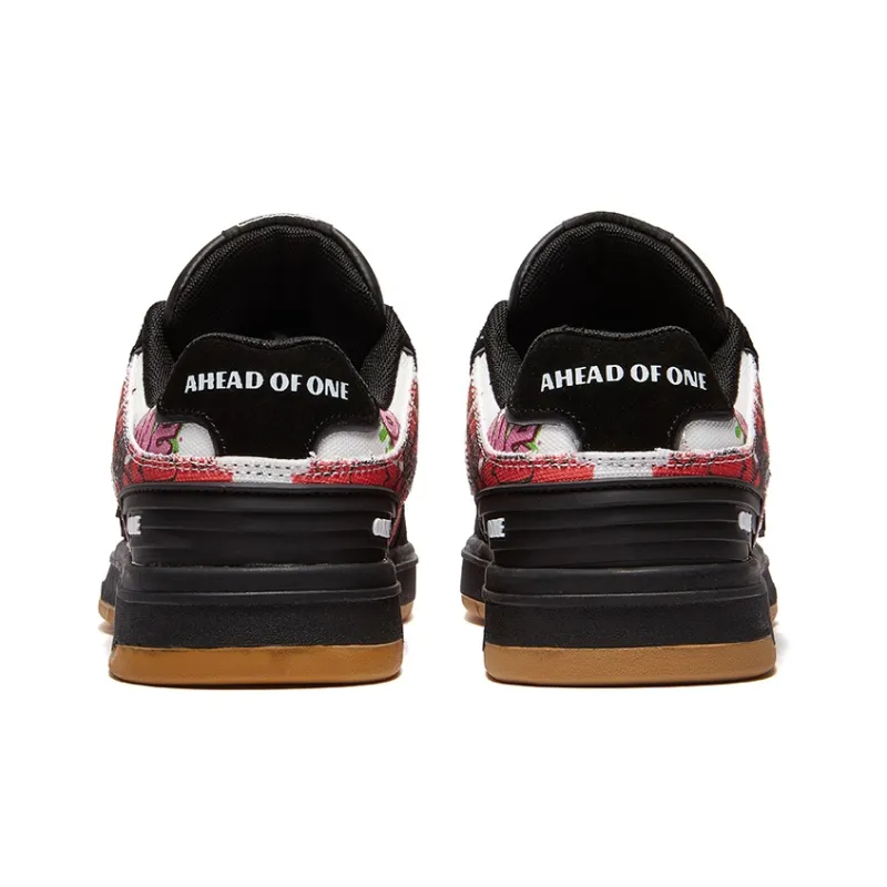 A1 Graffiti Collection Coverage Abrasion Resistant Low Top Skateboard Shoes Unisex-34