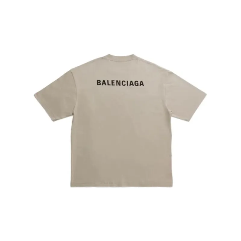 Balenciaga T-Shirts Women's Khaki-1