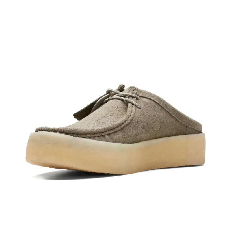 Clarks Wallabee Cup 'Green' Derby Shoes-3