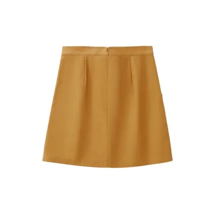 OVV Casual Short Skirts Women's Ginger Yellow 50-1