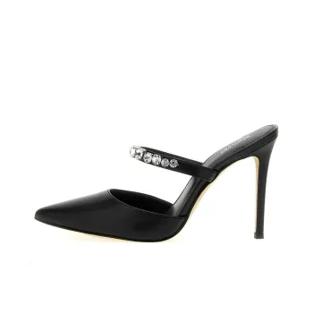 Michael Michael Kors Crystal-embellished 115mm Leather Pumps