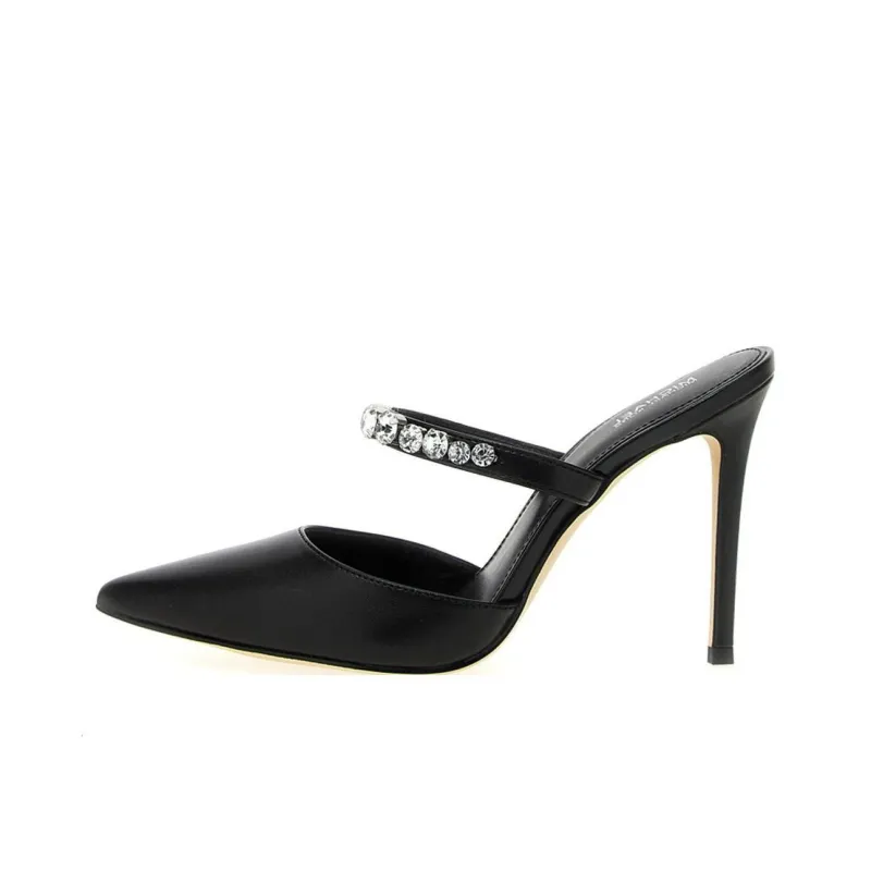 Michael Michael Kors Crystal-embellished 115mm Leather Pumps-0