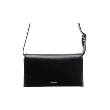 JIL SANDER Logo Printed Shoulder Bag