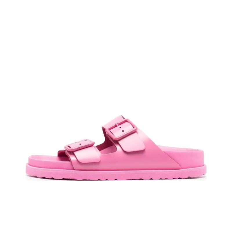 Birkenstock Logo embossed Open toe Slides Women's-0