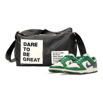 KMV Polyester Small Square Bag Gym Bag Unisex Green Apple Green