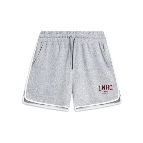 LINING Sports Life Collection Sports Shorts Women's Heather Gray