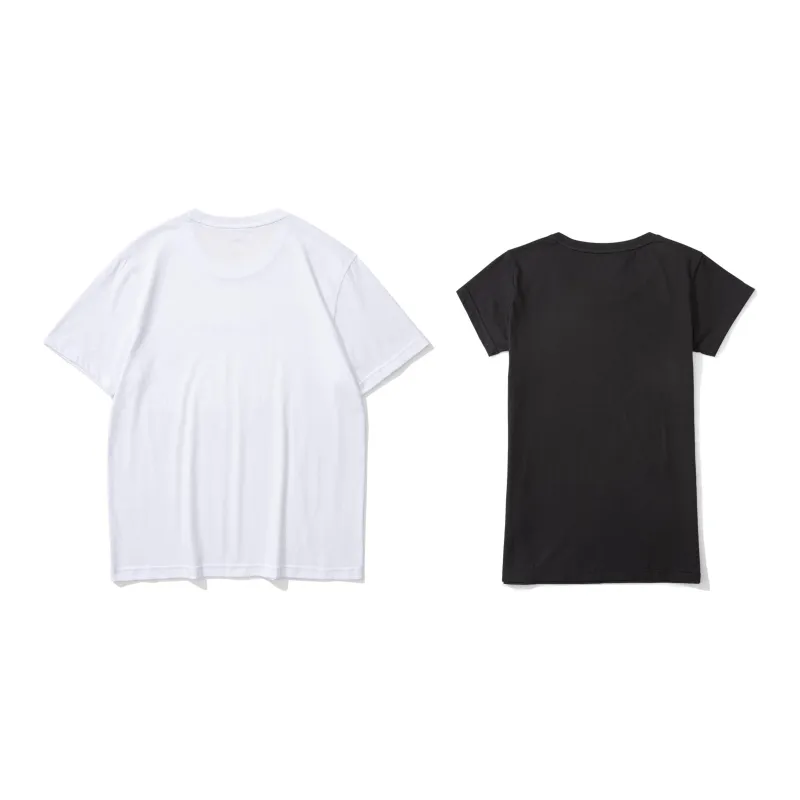 LINING T-Shirts Unisex 2 Pack White+Black-1