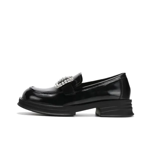 SATURDAY MODE Platform Shoes fuerte 3cm Women's Black