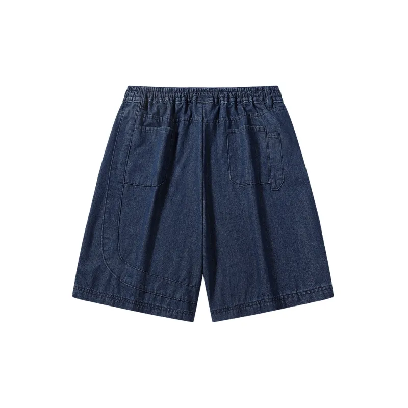 Yvette Denim Shorts Unisex Blue-1