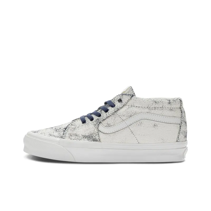 Sk8 Og Vans Mid Lx 'Distress White Navy'-0