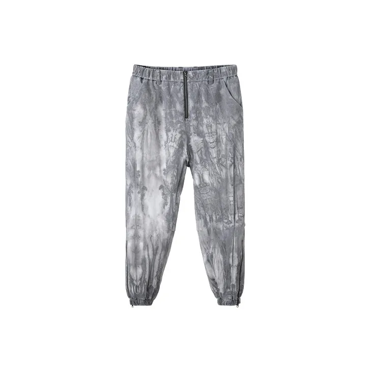 NORVINCY Western Outdoor Ink Wash Camouflage Casual Pants Unisex-1