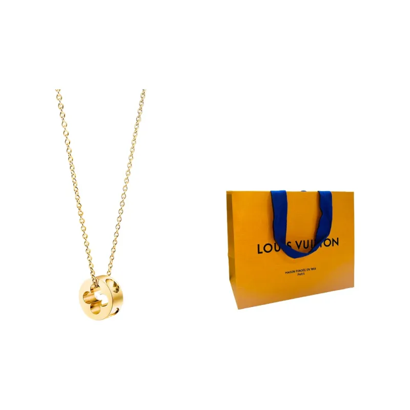 LOUIS VUITTON 18K Gold Necklaces Women's-2